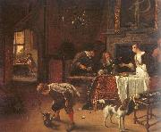 Jan Steen Easy Come, Easy Go Spain oil painting reproduction